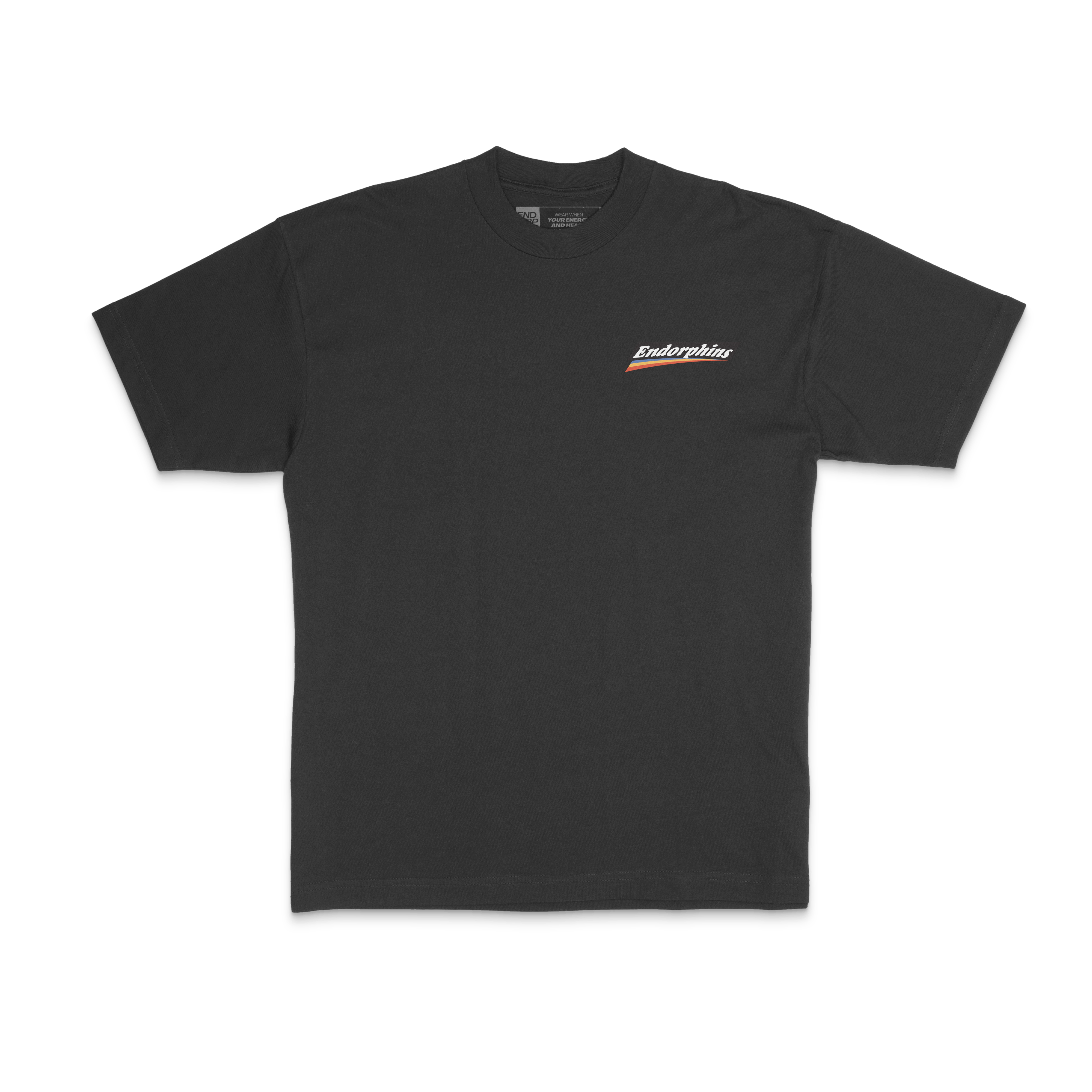 DROP 001 | "WE ARE VIBING" HEAVY TEEE - VINTAGE BLACK