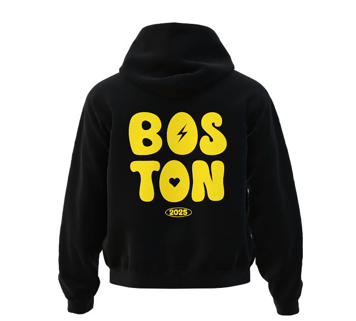 Recovery Hoodie | Boston 2025 | Black
