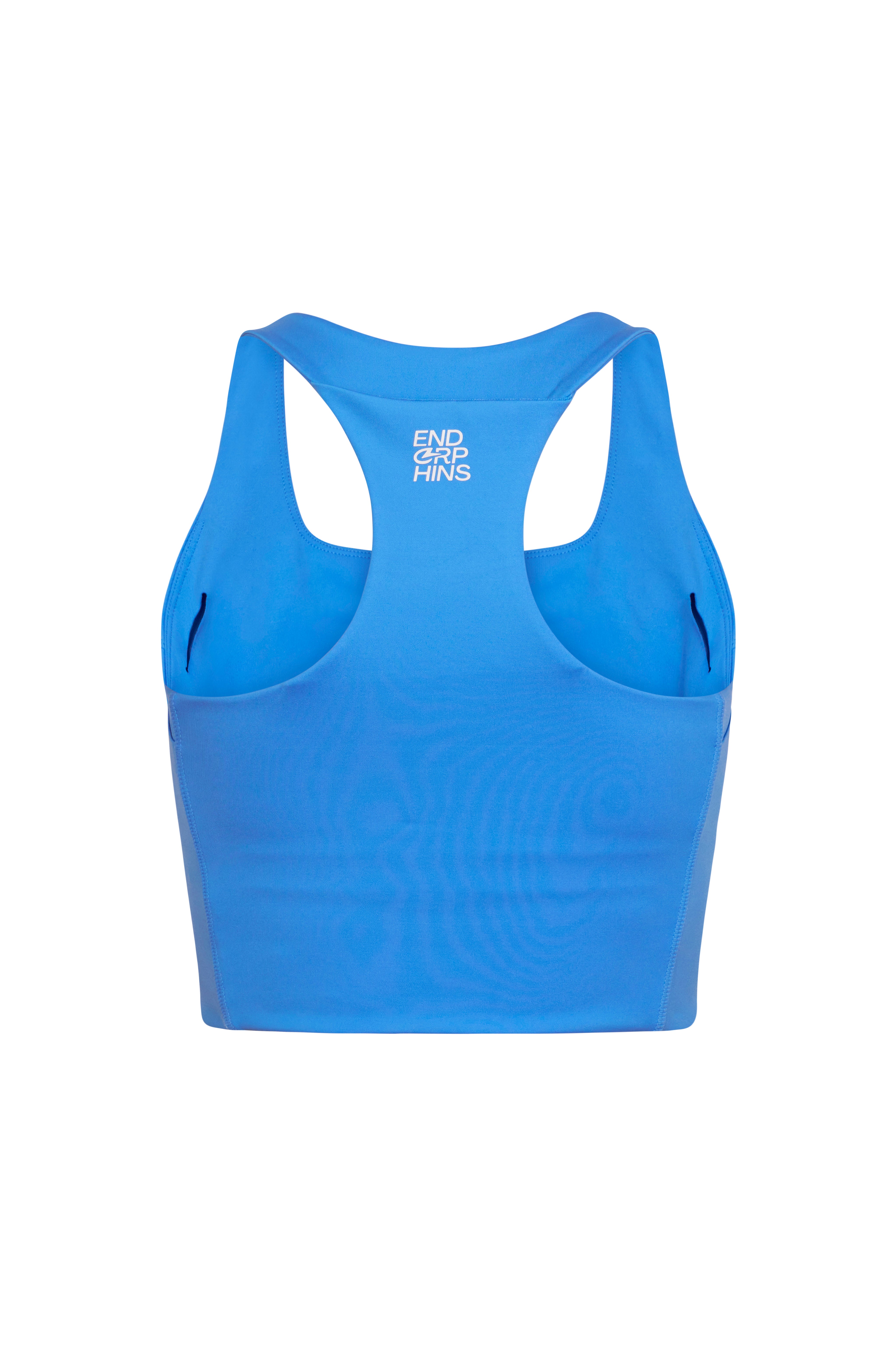 Performance Race Crop | Bolt Blue