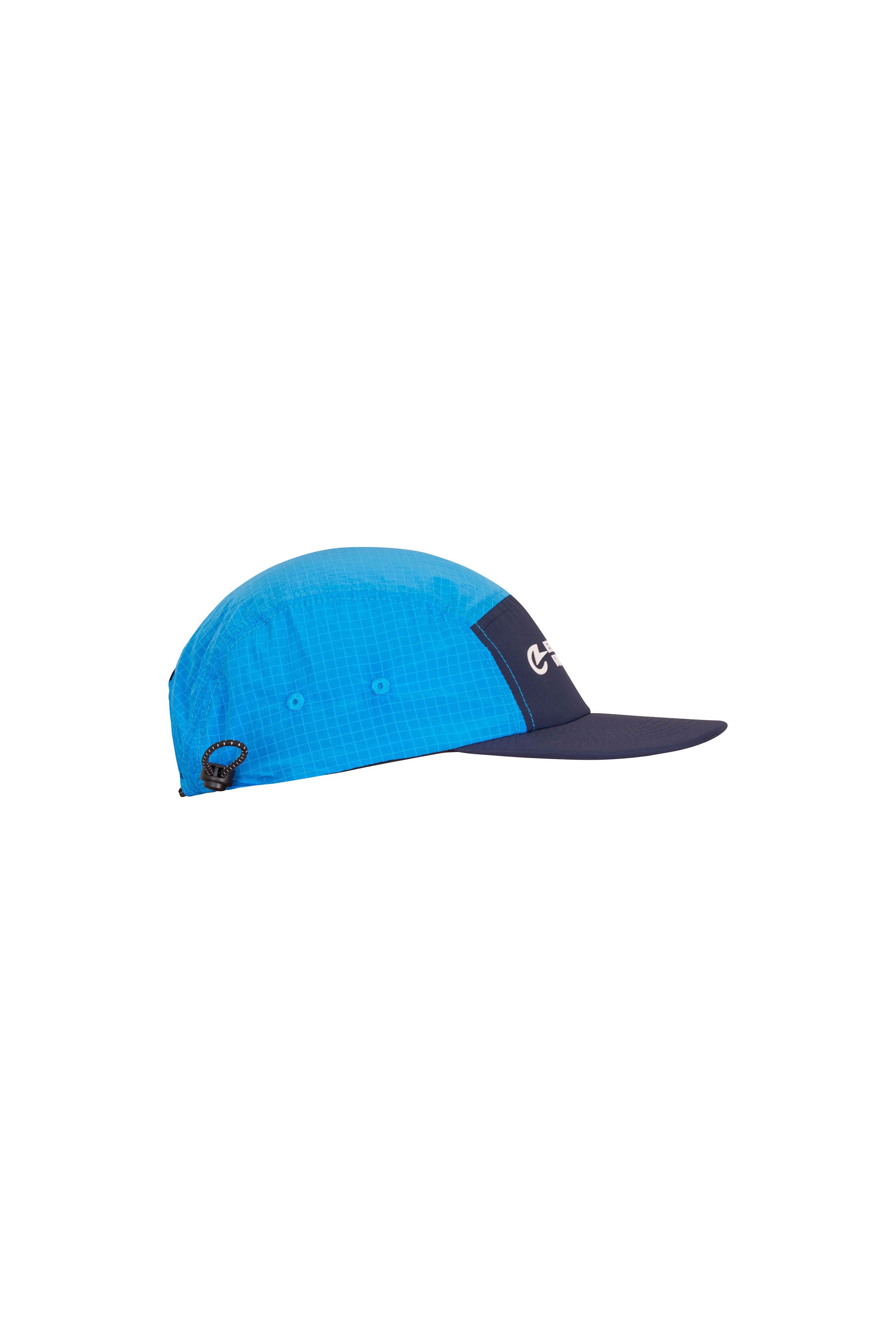 Performance Running Hat | Double Blue w/ Elastic Cord