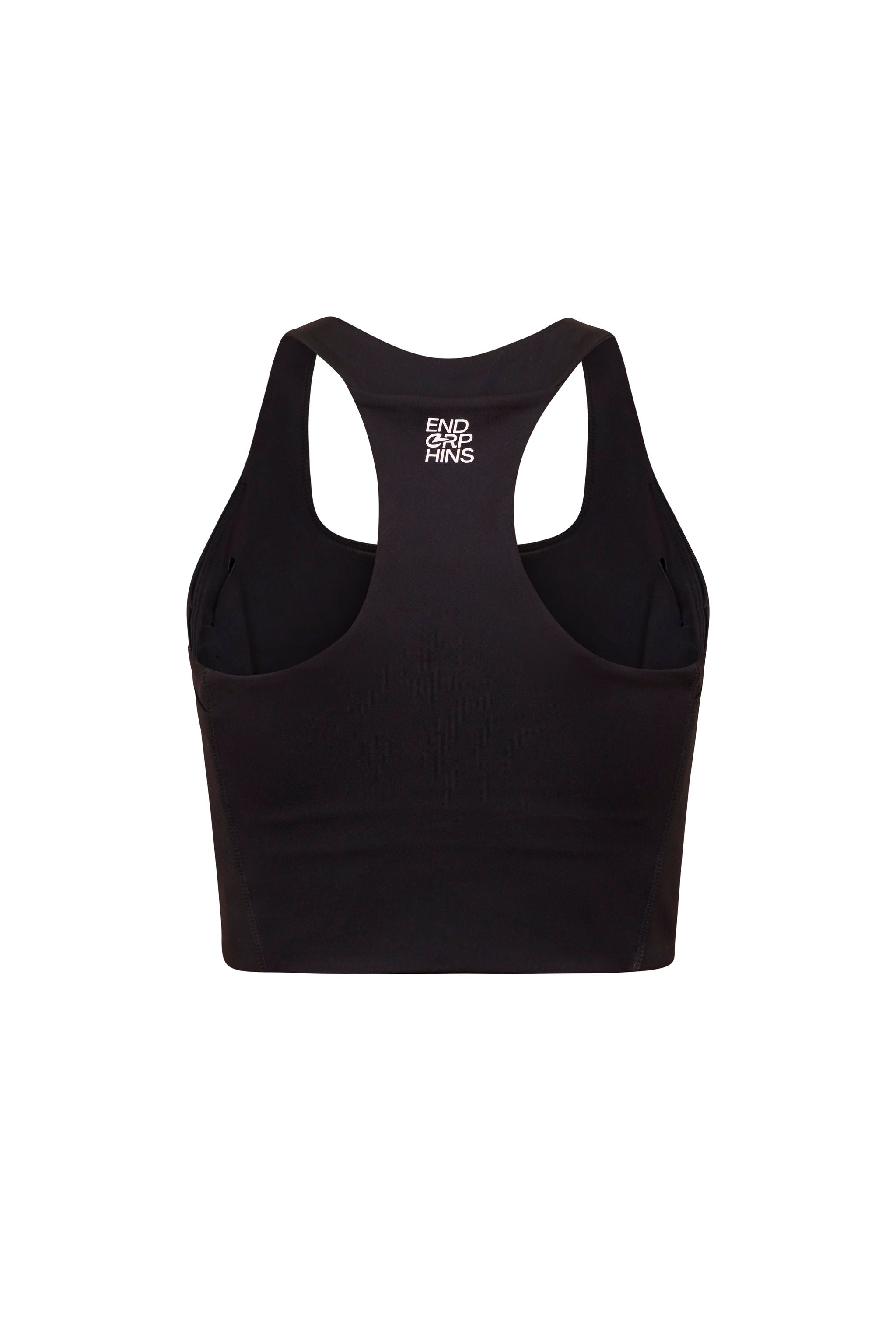 Performance Race Crop | Black