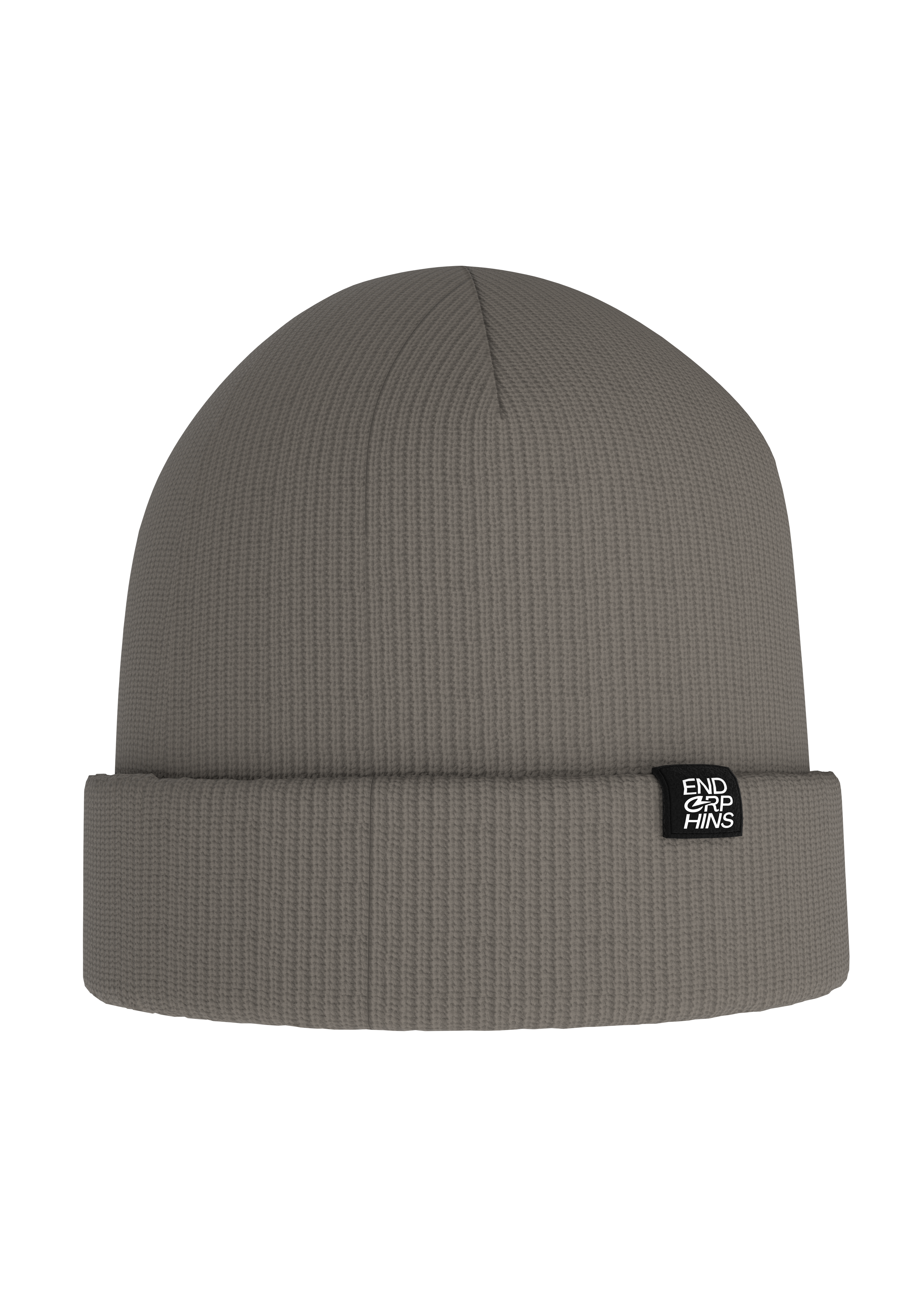 Drop 004 | Winter Running Beanie | Stacked Woven Label