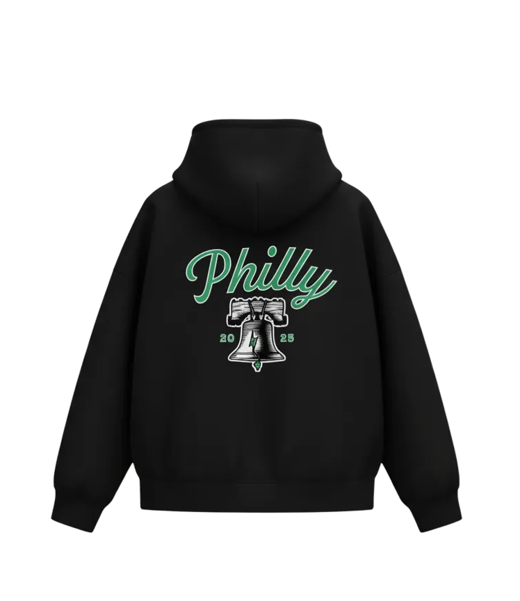 Recovery Hoodie | Philly 2025 | Black